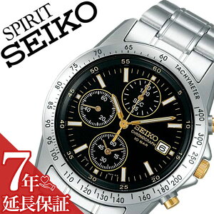 �y7�N�ۏؑΏہz�Z�C�R�[�r���v SEIKO���v SEIKO �r���v �Z�C�R�[ ���v �X�s���b�g SPIRIT �����Y �u���b�N SBTQ043 ���^�� �x���g ���K�i �N���m�O���t ���� �h�� �V���o�[ �S�[���h �V���v�� ����
