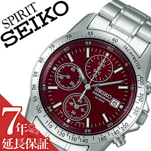 �y7�N�ۏؑΏہz�Z�C�R�[�r���v SEIKO���v SEIKO �r���v �Z�C�R�[ ���v �X�s���b�g SPIRIT �����Y ���b�h SBTQ045 ���^�� �x���g ���K�i �N���m�O���t ���� �h�� �V���o�[ �V���v�� ��������