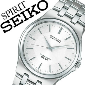 【5年保証対象】セイコー腕時計 SEIKO時計 SEIKO 腕時計 セイコー 時計 スピリット SPIRIT メンズ ホワイト SCXP021 メタル ベルト 正規品 限定 シルバー シンプル 送料無料