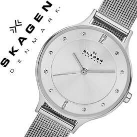 スカーゲン SKAGEN 腕時計 スカーゲン 時計 SKAGEN 時計 スカーゲン 腕時計 ア二タ Anita レディース シルバー SKW2149 人気 新作 流行 ブランド 防水 メタル ベルト シンプル 薄型 北欧 アニータ クリスタル プレゼント ギフト