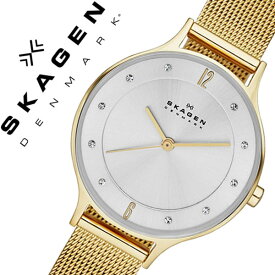 【7,601円引き】スカーゲン SKAGEN 腕時計 スカーゲン 時計 SKAGEN 時計 スカーゲン 腕時計 ア二タ Anita レディース シルバー SKW2150 人気 新作 流行 ブランド 防水 メタル ベルト シンプル 薄型 北欧 ゴールド アニータ クリスタル プレゼント ギフト[ss10]