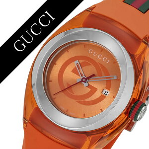 グッチ 腕時計 GUCCI 時計 グッチ 時計 GUCCI 腕時計 グッチシンク GUCCI SYNC レディース/オレンジ YA137311 [ 人気 イタリア ブランド 高級 防水 おすすめ カジュアル ファッション プレゼント ギフト