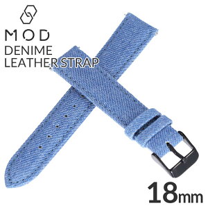 腕時計 デニムレザーベルト 時計 替えベルト 交換用バンド デニム 替えベルト 腕時計替えベルト ブルー ブラック ベルト 幅 18mm カン幅 メンズ レディース 付け替え ネイビー 交換用 ベルト