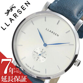 エルラーセン 腕時計 LLARSEN 時計 ニコライ Nikolaj メンズ シルバー LL143SWDOC [ 正規品 新作 人気 ブランド おしゃれ デンマーク 北欧 デザイン カジュアル ミニマル シンプル ファッション ペアウォッチ お揃い ビジネス 営業 防水 男性 彼氏 旦那 夫 プレゼント ]