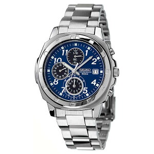 セイコー腕時計SEIKO時計セイコー時計SEIKO腕時計メンズブルーSND193P1海外限定逆輸入海外海外セイコーメンズ腕時計メンズ男性彼氏夫旦那メタルベルトステンレスおしゃれプレゼント仕事カレンダークロノグラフ人気ブランド社会人おすすめ防水