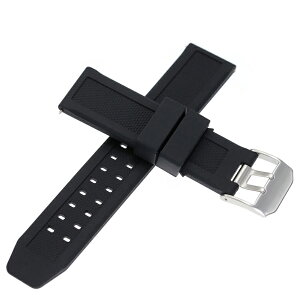 rvxg v xg o[ ւxg 23mm rubber belt Y fB[X jZbNX BT-RUB-23-BK-SV [ lC v rv ~mbNX lCr[V[Y Luminox Navy Seal Ή vp oh 