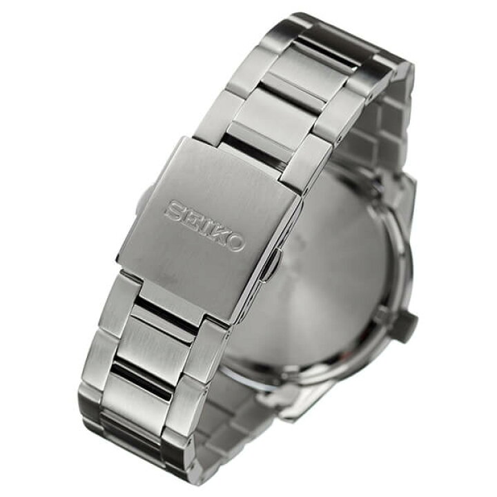 楽天市場 セイコー 腕時計 Seiko 時計 セイコー時計 Seiko腕時計 メンズ ブラック Sur285p1 人気 ブランド おすすめ 防水 ステンレス ベルト メタル 逆輸入 社会人 スーツ 仕事 ビジネス 営業 カレンダー 彼氏 旦那 夫 大人 かっこいい おしゃれ カジュアル スタイリッシュ