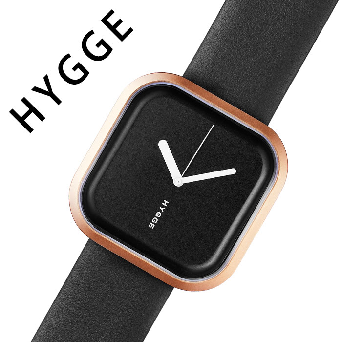 限定数のみ！ ヒュッゲ 腕時計 HGE020091 ブラック 通販