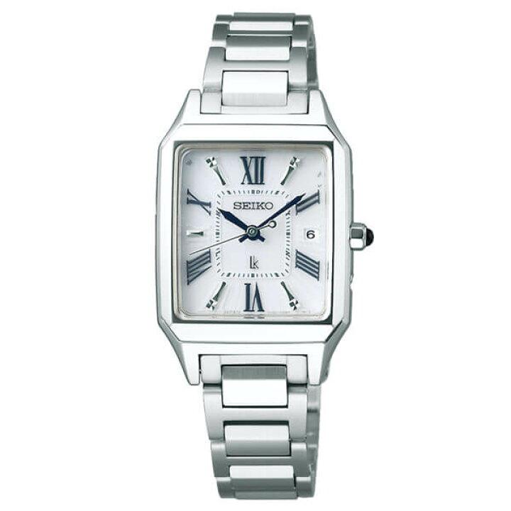 楽天市場 5年保証対象 セイコー 腕時計 Seiko 時計 セイコー時計 Seiko腕時計 ルキア Lukia レディース ホワイト Ssvw159 人気 ブランド おすすめ 防水 新作 ファッション カジュアル スリム スクエア 四角 長方形 ジルコニア 電波 ソーラー カレンダー プレゼント