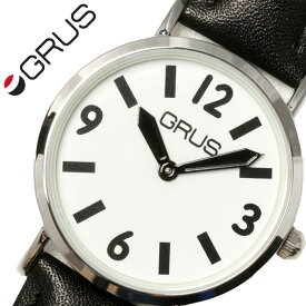 グルス 腕時計 GRUS 時計 ロービジョンウォッチユニセックス メンズ レディース ホワイト GRS007-01 [ 人気 ブランド おすすめ 弱視者用 ロービジョン 軽量 薄型 視覚障がい者用 高齢者 年配 プレゼント ギフト ]