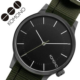 コモノ 腕時計 KOMONO 時計 ウインストン リーガル WINSTON REGAL レディース ブラック KOM-W2273 [ 人気 ブランド おすすめ ファッション カジュアル おしゃれ 個性的 シンプル シック プレゼント ギフト ]送料無料