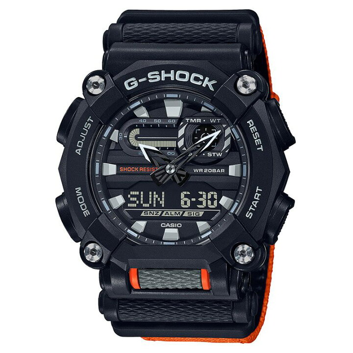 楽天市場 カシオ 腕時計 Casio 時計 ジーショック G Shock メンズ ブラック Ga 900c 1a4jf 人気 ブランド おすすめ おしゃれ かっこいい 防水 頑丈 タフ クロスバンド スポーツ アウトドア アクティブ 男性 彼氏 高校生 ランニング 運動 ビッグフェイス 大きめ