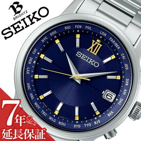 セイコー 腕時計 SEIKO 時計 ブライツ 2020エターナルブルーリミテッドエディション BRIGHTZ 2020 Eternal Blue LIMITED EDITION メンズ ブルー SAGZ109 [ 人気 おしゃれ 電池交換不要 電波ソーラー 電波時計 ソーラー 青 プレゼント ギフト ]