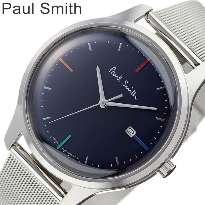 楽天市場 ポールスミス 腕時計 Paulsmith 時計 ポール スミス Paul Smith ザ シティ The City メンズ ダークブルー 5 415 71 人気 高級 トレンド ブランド ビジネス スーツ 社会人 おすすめ オシャレ シンプル イギリス 恋人 誕生日 記念日 プレゼント ギフト