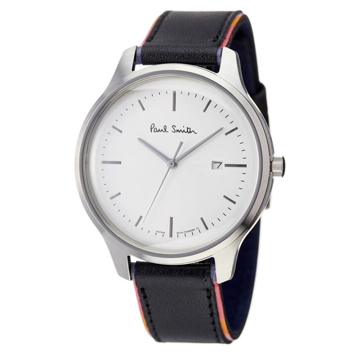 楽天市場 当日出荷 ポールスミス 腕時計 Paulsmith 時計 ポール スミス Paul Smith ザ シティ The City メンズ ホワイト 5 415 90 人気 高級 トレンド ブランド ビジネス スーツ 社会人 おすすめ オシャレ シンプル イギリス 恋人 誕生日 記念日 プレゼント
