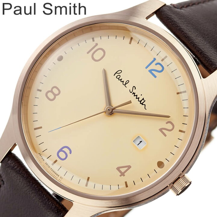 楽天市場 ポールスミス 腕時計 Paulsmith 時計 ポール スミス Paul Smith ザ シティ The City メンズ シャンパンゴールド 5 423 12 人気 高級 トレンド ブランド ビジネス スーツ 社会人 おすすめ オシャレ シンプル イギリス 恋人 誕生日 記念日 プレゼント ギフト
