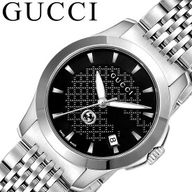 グッチ 腕時計 GUCCI 時計 ジータイムレス G-Timeless レディース ブラック YA1265006 [ 人気 おすすめ 高級 ブランド 大人 かっこいい メタル ベルト クラシック フォーマル ドレス ビジネス 就職 祝い 仕事 彼氏 恋人 ギフト プレゼント ]