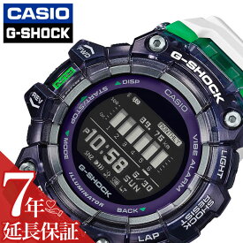 カシオ 時計 CASIO 腕時計 Gショック Gスクワッド G-shock G-SQUAD メンズ ブラック　液晶 GBD-100SM-1A7JF 送料無料 [ おすすめ 人気 おしゃれ かっこいい ランニング トレーニング カジュアル スポーツ ギフト プレゼント ]