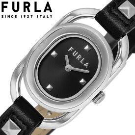 フルラ 腕時計 FURLA 時計 スタッズインデックス STUDSINDEX レディース 女性 ブラック WW00008001L1 人気 おしゃれ かわいい 可愛い 新作 流行 ブランド レザー ベルト 革ベルト きれいめ 華奢 小さめ イタリア 女性 ギフト 誕生日 プレゼント