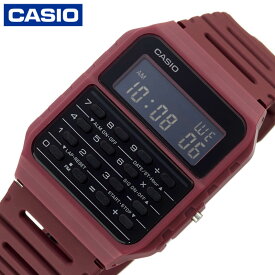 カシオ スタンダード 腕時計 CASIO 時計 チプカシ カリキュレーター Calculator 女性 向け レディース CA-53WF-4B レッド 人気 おすすめ おしゃれ ブランド プレゼント ギフト