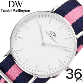 ダニエル ウェリントン 腕時計 Daniel Wellington 時計 クラシック ウィンチェスター CLASSIC Winchester 日本製クォーツ 36mm W-0604DW 人気 おすすめ おしゃれ ブランド ナイロン ベルト シンプル 北欧 軽量 薄型 入学 就職 成人 祝い プレゼント ギフト