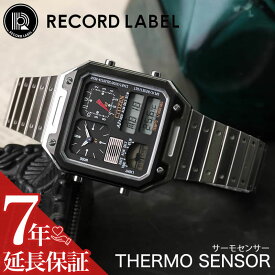 シチズン 腕時計 CITIZEN 時計 レコードレーベル サーモセンサー RECORD LABEL THERMO SENSOR メンズ レディース 男性 女性 ユニセックス レトロ アンティーク カレンダー クォーツ JG2126-69E 人気 おすすめ おしゃれ ブランド プレゼント ギフト 誕生日 記念日