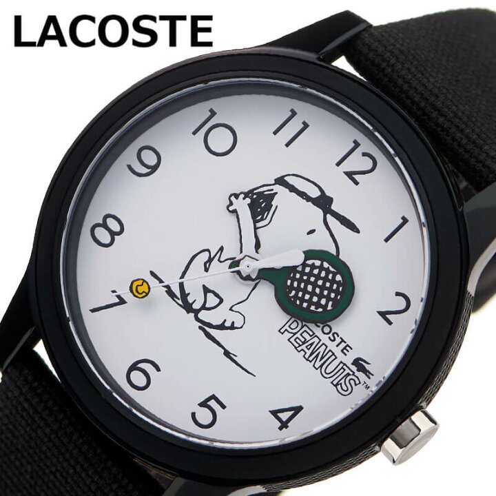 楽天市場 ラコステ 腕時計 Lacoste 時計 ラコステ腕時計 ラコステ時計 スヌーピー Snoopy ピーナッツ Peanuts 男性 向け メンズ レディース 女性 Lc キャラクター シンプル 見やすい 可愛い かわいい カジュアル 人気 おすすめ おしゃれ ブランド プレゼント