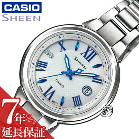 カシオ 腕時計 CASIO 時計 シーン SHEEN 女性 向け レディース ソーラークォーツ SHE-4516SBY-7AJF かわいい 華奢 小ぶり 小さめ 人気 おすすめ おしゃれ ブランド 記念日 誕生日 プレゼント ギフト