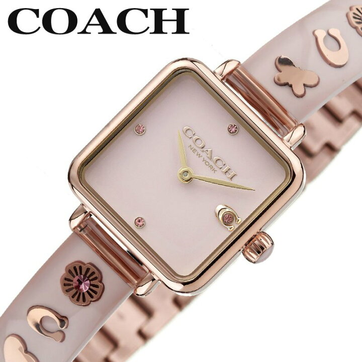 楽天市場】コーチ 腕時計 COACH 時計 キャス CASS レディース ピンク 