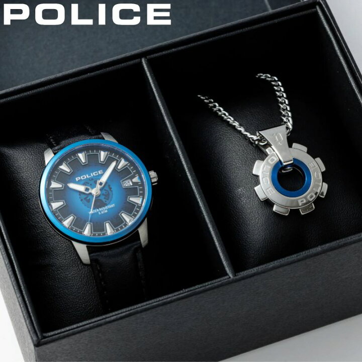 楽天市場】【ギフトに最適 ネックレスセット】ポリス 腕時計 POLICE 