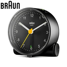 ブラウン 置時計 BRAUN ブラウン置時計 BC01B 目覚まし時計 ブラウン置時計 BC01B アナログ アラームクロック ANALOG ARALM CLOCK ブラック クオーツ（静音設計） 人気 おすすめ おしゃれ ブランド プレゼント ギフト