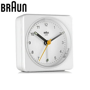 uE uv BRAUN uEuv BC03W ڊo܂v uEuv BC03W AiO A[NbN ANALOG ARALM CLOCK zCg NI[ciÉ݌v XC[v^jj lC  