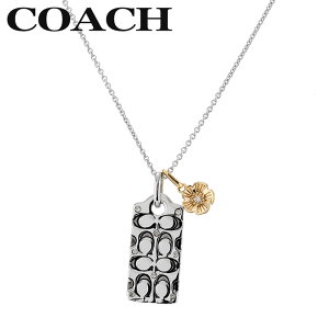 コーチ ネックレス COACH ペンダント レディース 女性 アクセサリー アクセ ジュエリー シルバー ゴールド 341900RHO111 ブランド シンプル かわいい 人気 おすすめ 彼女 母親 お母さん 奥さん 嫁