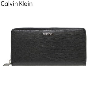 �J���o���N���C�� ���E���h�t�@�X�i�[ �����z Calvin Klein ���E���h�t�@�X�i�[ �����z Zip Aroiund Wallet �u���b�N �j�� ���� �����Y 31CK190006 �l�C �������� ������� �u�����h �v���[���g �M�t�g