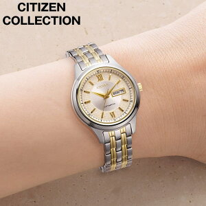 �y�ő�9,200�~�����z�y20��OFF�z�V�`�Y�� �r���v CITIZEN ���v �V�`�Y���R���N�V���� CITIZEN COLLECTION ���f�B�[�X �r���v �S�[���h �@�B�� �������� �X�e�����X �x���g PD7154-61P �V���v�� �J�W���A�� 