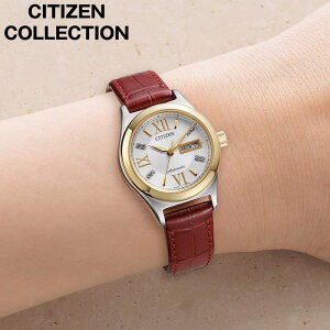�y�ő�10,000�~�����z�y20��OFF�z�V�`�Y�� �r���v CITIZEN ���v �V�`�Y���R���N�V���� CITIZEN COLLECTION ���f�B�[�X �r���v �z���C�g �@�B�� �������� �u���E�� ���v ���U�[ �x���g PD7166-03A �V���v�� 