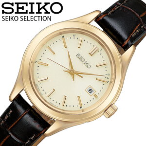 �y�ő�9,200�~�����z�y20��OFF�z�Z�C�R�[ �r���v SEIKO ���v �Z�C�R�[�Z���N�V���� SEIKO SELECTION ���f�B�[�X �r���v ���C�g�S�[���h �d�g �\�[���[ �v ���U�[ �x���g �u���E�� HFE004J �V���v�� �J�W