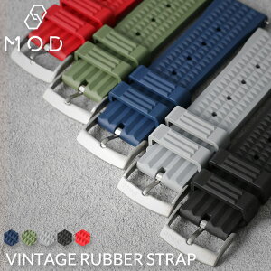 MOD FKM VINTAGE RUBBER STRAP Be[W o[ Xgbv v o[xg J O 20mm 22mm xg  rv VRxg oh Xgbv vxg rvxg ւxg 