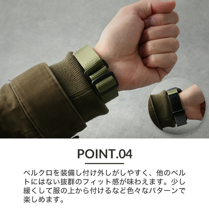 楽天市場】【TIMEX タイメックス 対応 ベルト】MOD VELCRO ARMY STRAP 
