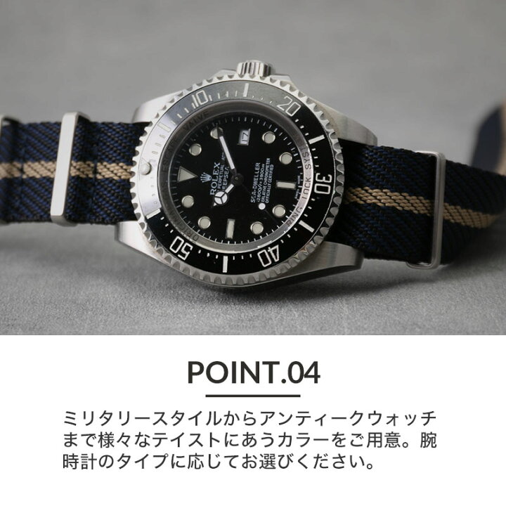 楽天市場】【ロレックス ROLEX 対応 ベルト】MOD PREMIUM NYLON STRAP 