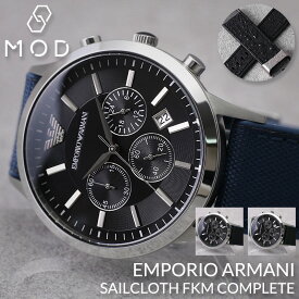 【二種のベルトが楽しめる】エンポリオアルマーニ時計 エンポリオアルマーニ 腕時計 EMPORIO ARMANI 時計 エンポリオ アルマーニ メンズ 男性 用 FKM ラバー ベルト メタルベルト 高級 ブランド クロノグラフ 仕事 通勤 日付 カレンダー 恋人 彼氏 夫 誕生日 プレゼント MOD