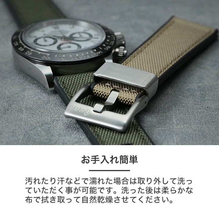 楽天市場】【ロレックス 対応】ROLEX MOD FKM ラバー ストラップ カン 