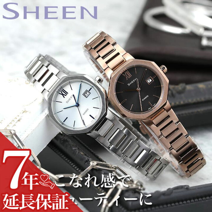 楽天市場】【電池交換不要】 カシオ 腕時計 CASIO 時計 シーン SHEEN  