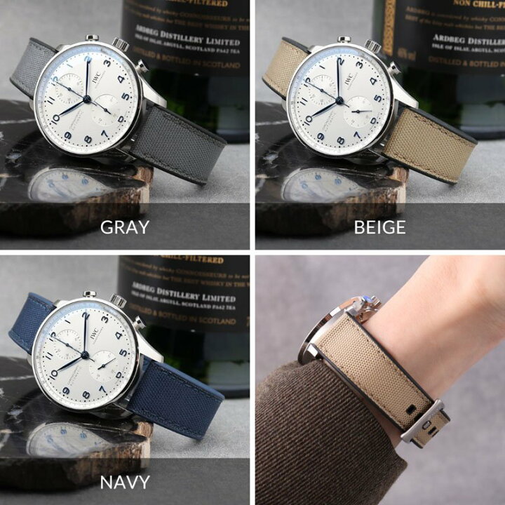 楽天市場】【アイダブリューシー IWC 対応】MOD FKM ラバー ストラップ 