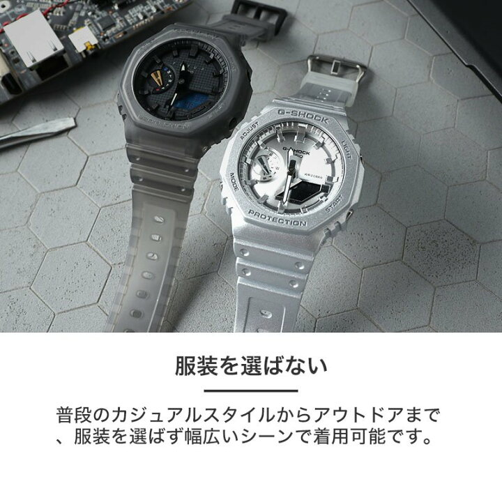 楽天市場】【カシオーク】G-SHOCK ga2100 GA-2100-1A1 腕時計 ジー 