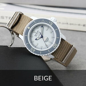 yup XEHb` Ή xgzMOD v~A iC Xgbv oh Blancpain X Swatch rvxg J O 22mm v rv  p ւ JX^ NATO ig[ ^Cv 