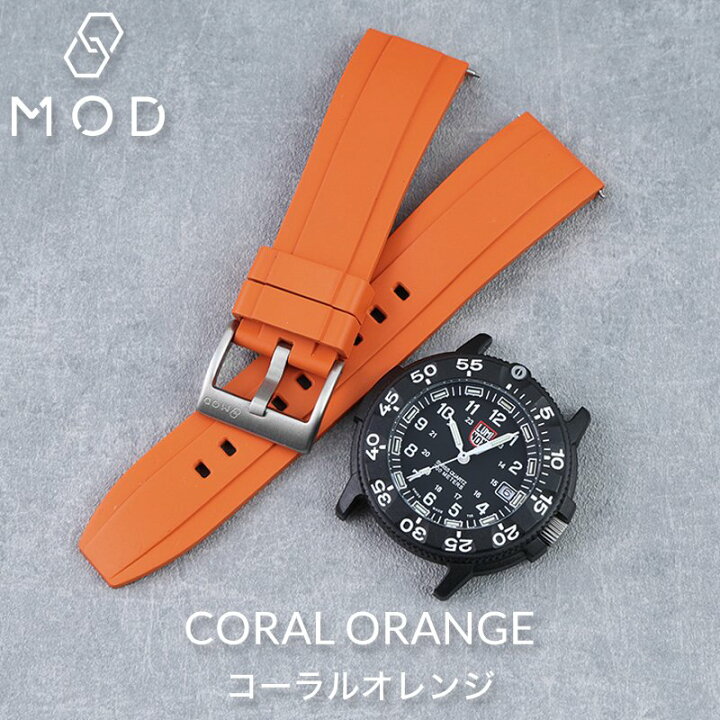 楽天市場】【LUMINOX ルミノックス 対応】MOD FKM RUBBER オフショア  