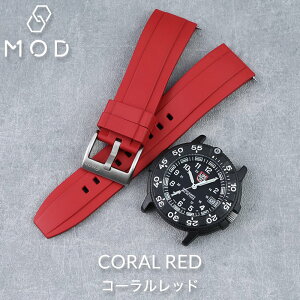 �yLUMINOX ���~�m�b�N�X �Ή��zMOD FKM RUBBER �I�t�V���A ���o�[ �X�g���b�v ���v ���o�[�x���g �J���� ���O�� 20mm 22mm �x���g �� �r���v �l�C �h�� �o���h ���o�[�o���h ���v�x���g �r���v�x���g 