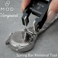 バネ棒外し 両つかみ MOD ヴァンガード 腕時計 時計 工具 腕時計用工具 ベルト調整 ベルト交換 ベルト バ…