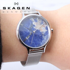 スカーゲン 腕時計 SKAGEN 時計 スカーゲン 時計 SKAGEN 腕時計 メンズ レディース ユニセックス シルバー SKW2718 人気 流行 ブランド 防水 革 ベルト ステンレススティール 北欧 ペア おそろい シンプル プレゼント ギフト[ss10]